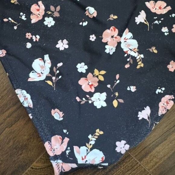 MINKPINK XS top M Floral Anise Mid Rise Full Bikini - Picture 10 of 11